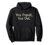 Универсальная толстовка Vox Populi Латинская фраза VPD-HOODIE