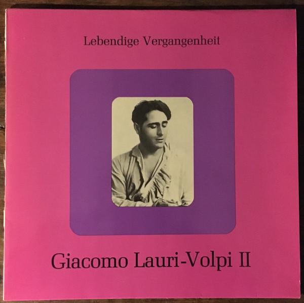 Виниловая пластинка GIACOMO LAURIVOLPI Lebendige Vergangenheit Giacomo L LV260 Lebendige Verga Австрия Классическая Б/у