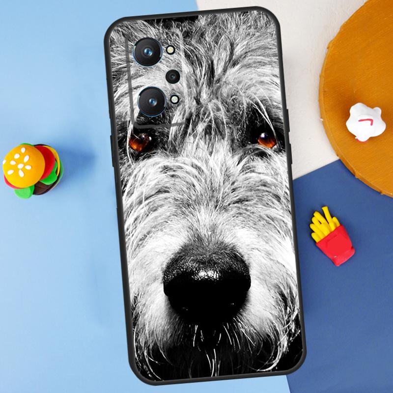 Irish Wolfhound Dog For Realme C55 C67 C61 C75 C53 C51 C21Y C25S GT 6 6T 5 GT7 Pro 10 11 12 13 14 Pro Plus Case