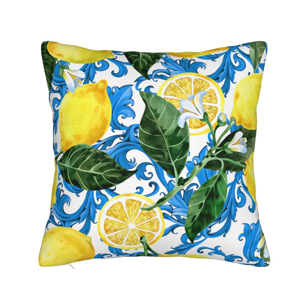 Pillow Cover Fruit Lemon Morden Pillow Case For Sofa Home Decor Pillowcases
