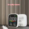 Portable Air Quality Monitor Temperature Humidity Sensor Tester PM2.5 Meter Built-in Lithium-battery for Office Home