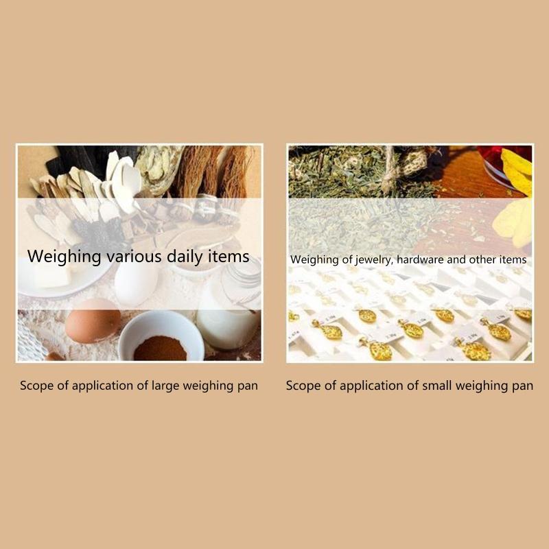 Digital Kitchen Food Scales with Dual Platform Weighing Design with Precision Accuracy & Tare Function Stainless Steel