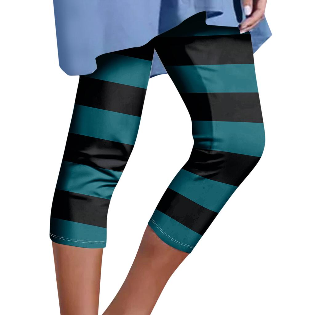 Женские модные повседневные брюки с верхним дном, винтажные брюки с цветочным принтом, седьмые брюки