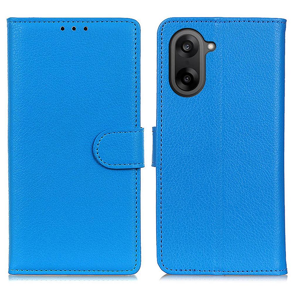 For OnePlus Nord CE5 5G Wallet Case PU Leather Phone Cover Litchi Texture