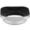 Haoge Metal Square Lens Hood for Olympus DIGITAL 45mm Lens Bayonet Shade Hood Silver LH-OM45-W M.ZUIKO F1.8