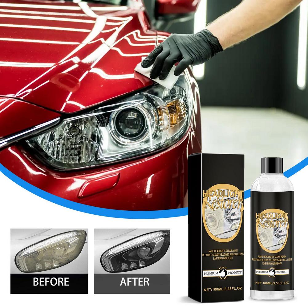 Комплект для полировки автомобильных фар, набор для ремонта и восстановления, ремонтное покрытие, обслуживание и придание яркости, набор для ухода за лампами для автомобилей