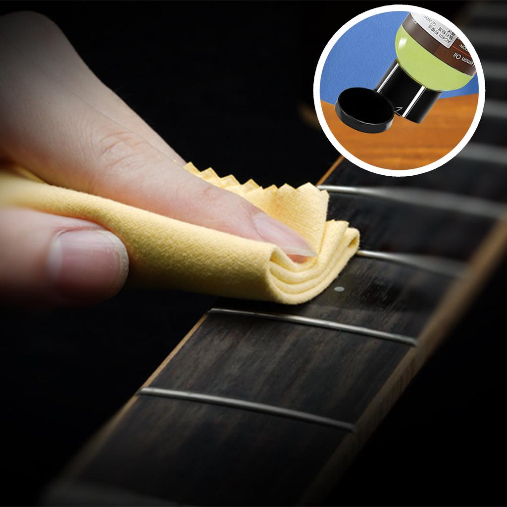 Лимонное масло для гитарного грифа Масло для ухода за гитарным грифом Лимонное масло Уход за гитарным грифом Чистка Полировка Масло