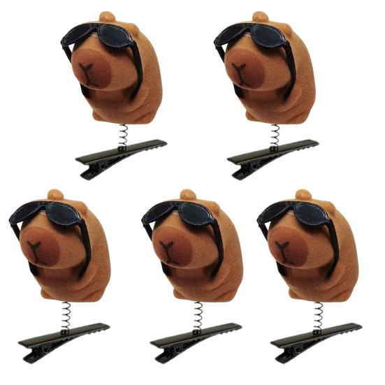 5/10/15/20 шт. заколки для волос в форме мультфильма легкие металлические пружины заколки забавные аксессуары для волос