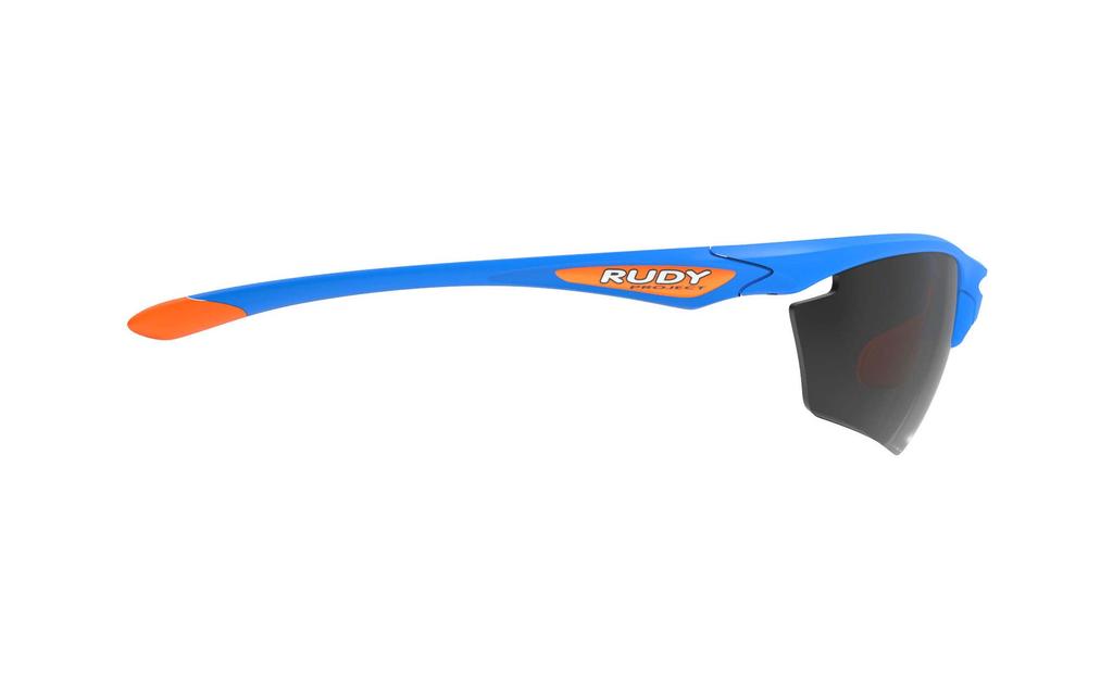 Солнцезащитные очки Rudy Project Stratofly Azzurro Sport Mandarin, Оправа/Дымчато-черный, Линза Резина, SP231081-0000