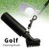 Golf Club Cleaner Brush, Golf Water Brush With Spray Bottle Holds 5 Ounces Of Water, Golf Club Cleaning Kit - With Cover & Retractable Clip