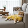 Adjustable Cat Recovery Suit Breathable Comfortable Cat Sterilization Suit Solid Color Soft Cat Weaning Suit For Dogs Cats