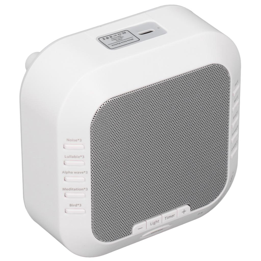 Белый шумовой аппарат 28 звуков портативный ночник музыка синхронизация управление звуком ребенка машина для