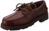 Aigle Transmission Leather Boat Shoes Size Cm [Official] Men's Brown, 28.0