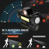 Суперяркий перезаряжаемый налобный фонарь COB LED, магнитный, USB, для кемпинга, походов, рыбалки, долгий срок службы батареи, водонепроницаемый