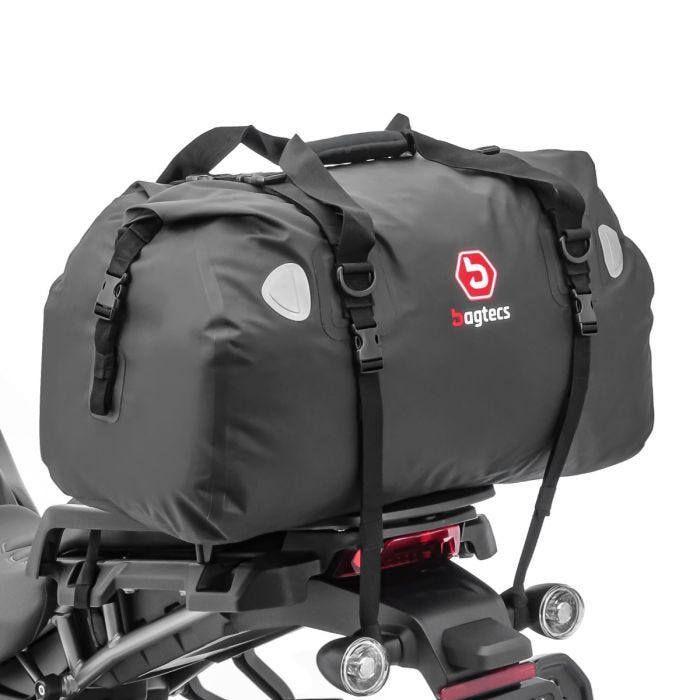 Sacoche de selle Moto - Bagtecs XF60 Dry Bag - Etanche - Volume 60L - Fixation universelle