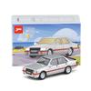 1/64 Mitsubishi Lancer EX2000 Turbo Миниатюрная модель Литой сплав Игрушечная машинка 1/64 JKM Классический автомобиль Свободные колеса Коллекция Подарок