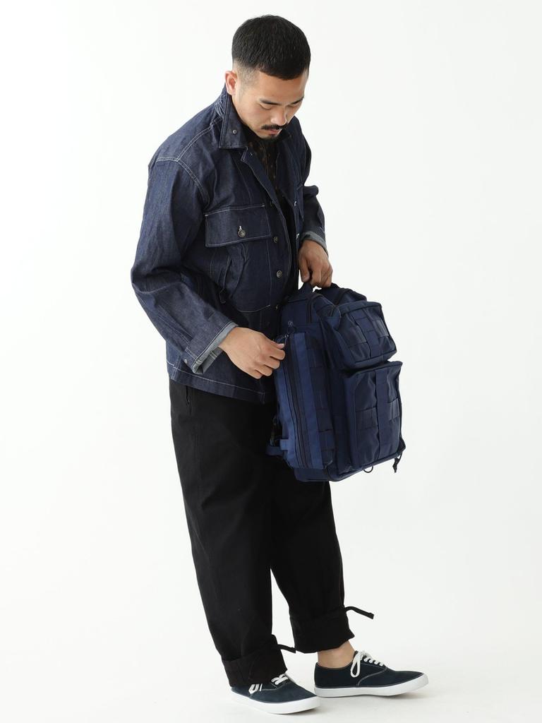 [BEAMS PLUS] Tote Bag BRIEFING Special Order DT Pouch Men's NAVY 0 38610043106
