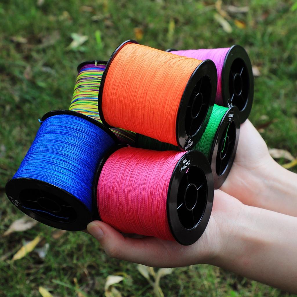 Fishing Line 300M 6 Color Braided Fishing Lines 4-Strands PE Spinning Fishing Reel Braided Line