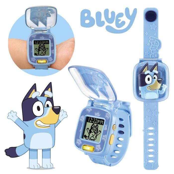 Montre éducative multifonction - VTech - Bluey - Jeux éducatifs - Chronomètre - Alarme - Compte à rebours