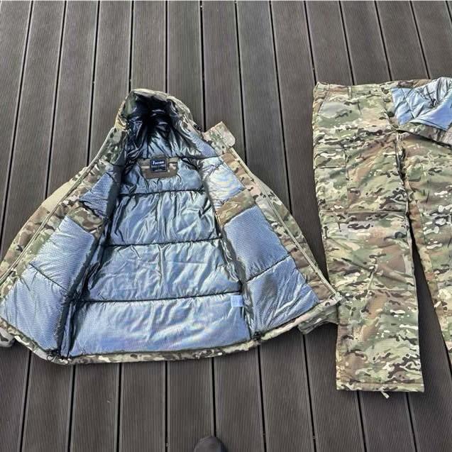 Cross-border M65 Thermal Reflective Tactical Outdoor Camouflage Set: Warm, Windproof, Cold Protection Cotton Clothing.