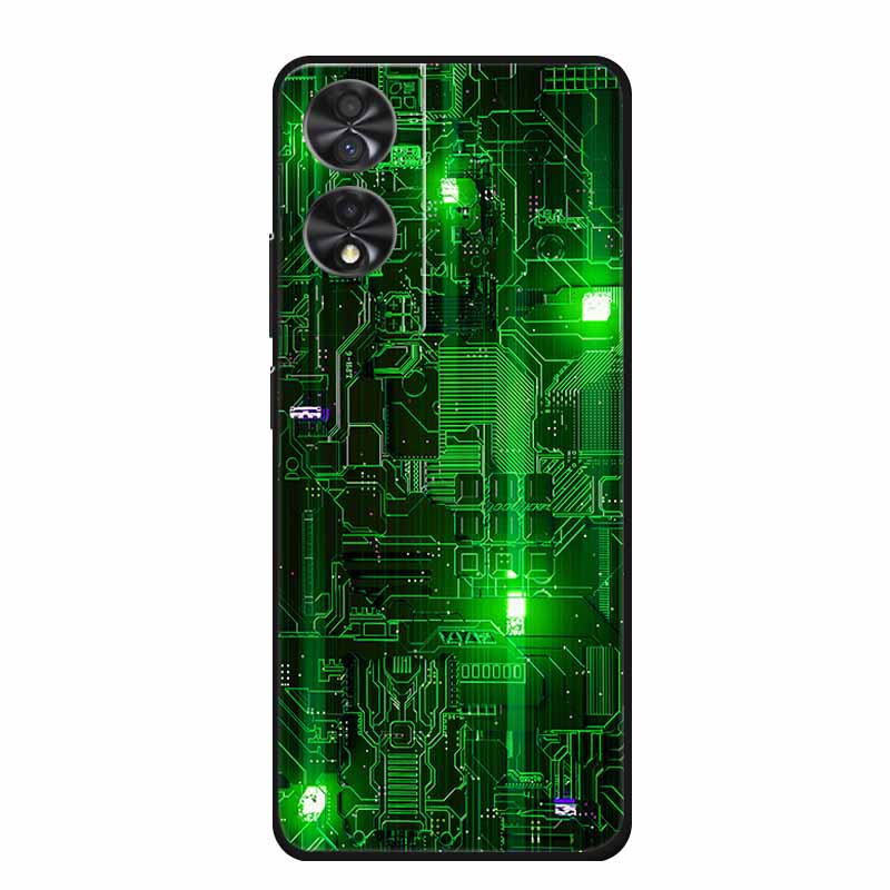 Для TCL 505 502 Чехол Роскошный ТПУ Мягкий Силиконовый Чехлы для Телефона Задняя Крышка для TCL505 TCL502 Мультяшный Защитный Ударопрочный Милый Fundas
