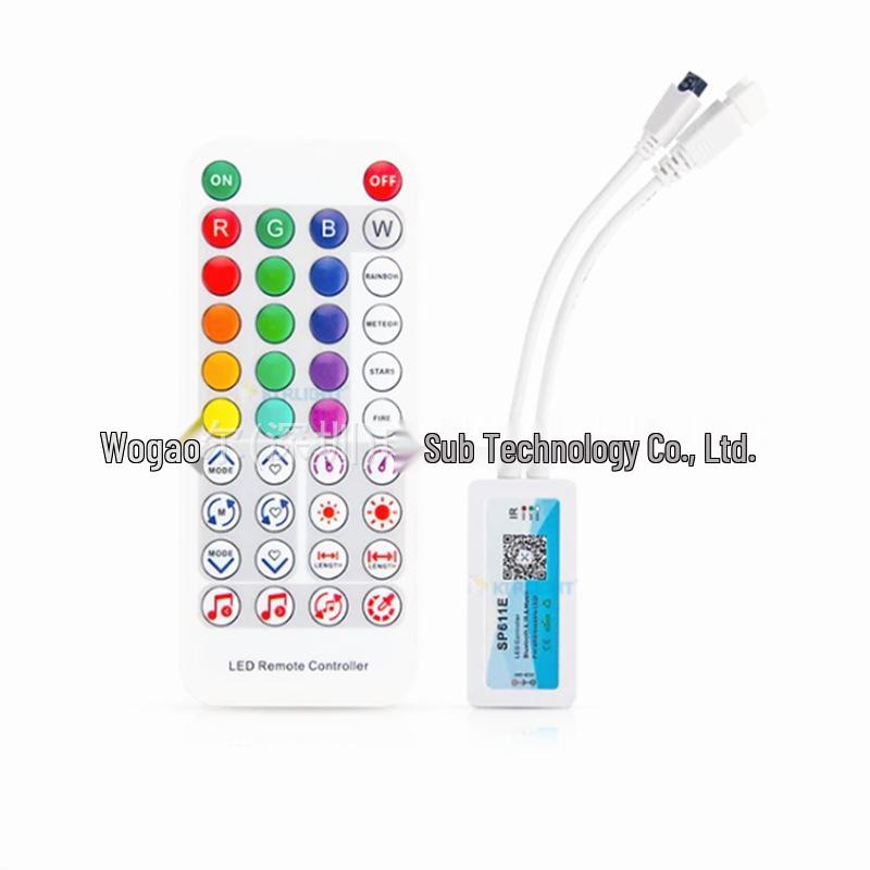 Bluetooth LED-контроллер SP611E с функцией Dream Color и ИК-пультом на 38 клавиш