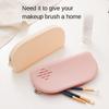 Dust-proof Silicon Makeup Brush Bag Dirt-resistant Make Up Organizer Bag  Travel