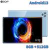 Tablet BDF P50 10.1inch 8GB+512GB Android13 Tablet PC Computer