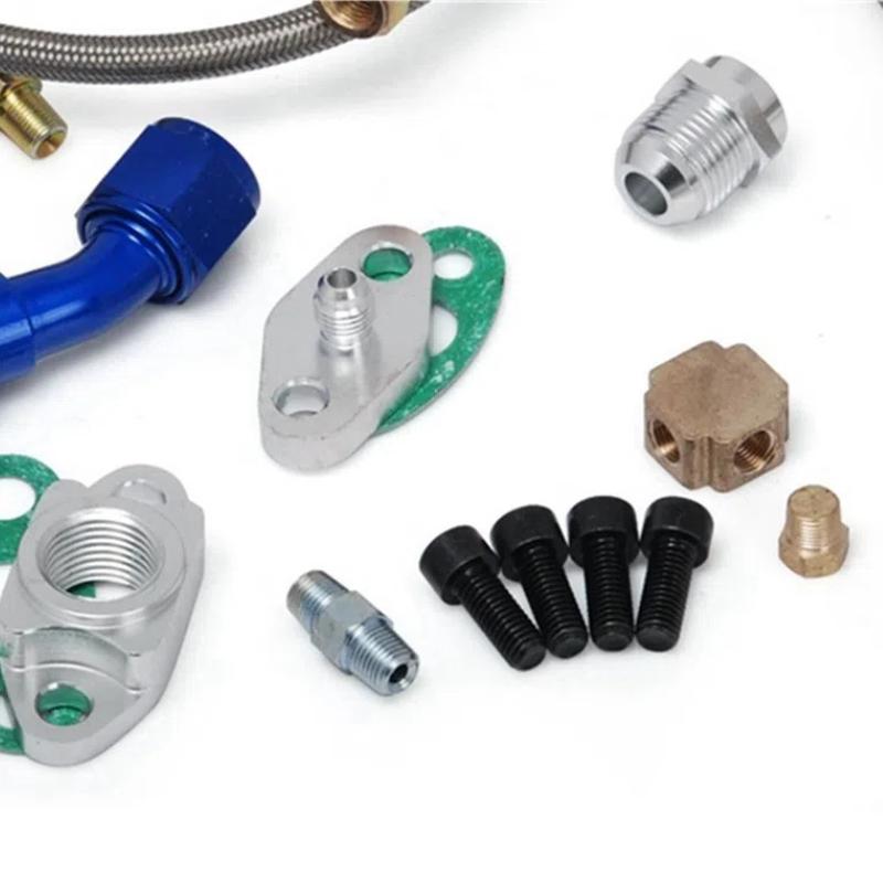 Для T3 T4 T3/T4 T70 T66 To4E Turbo Линия подачи масла Линия возврата масла Комплект линии слива масла