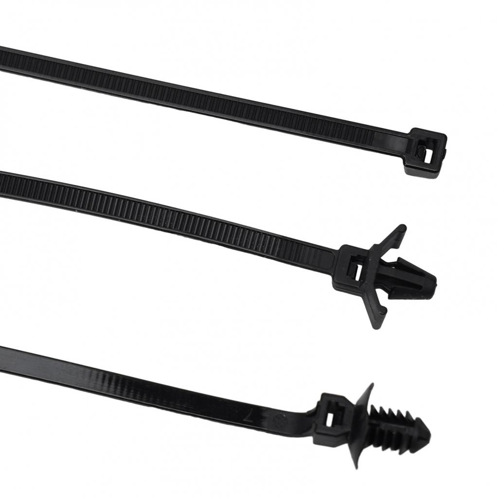 Закрепите и организуйте провода в вашем автомобиле с помощью набора из 45 хомутов для кабелей Push Mount