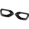 Crosselec Carbon Fiber Front Bumper Honeycomb Grille Inserts Mesh cover trim For Charger SRT/Scat Daytona 2015-2021