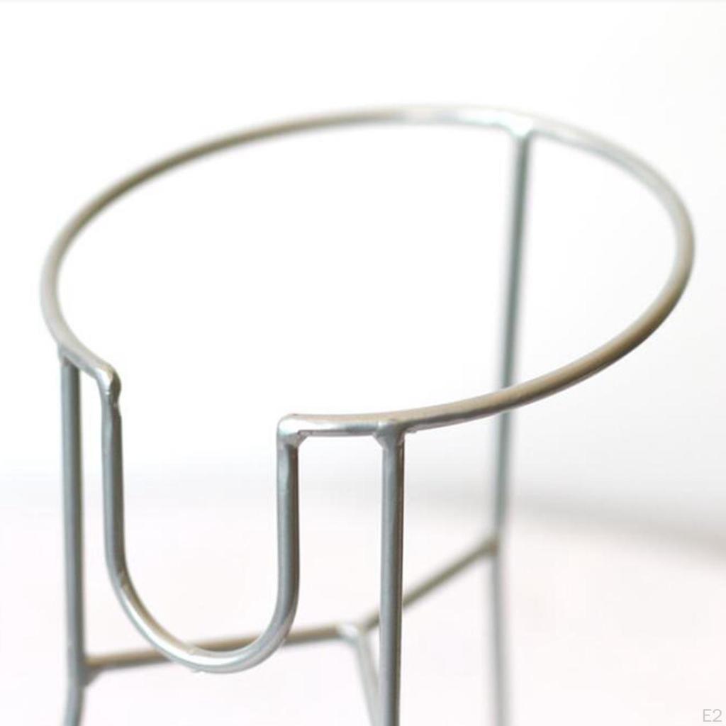 Dispenser Stand Countertop Lemonade Containers Water Jug Rack 4.7inch Dia. Glass Jar for