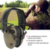 Foldable AntiNoise Earmuffs Soundproof Ear Defenders Protection for Working Hunting(Military Green )
