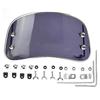 Clear Motorcycle Windshield Motorbike Wind Deflector Thicken Adjustable Motorbike Front Fairing Wind Guard For Winter