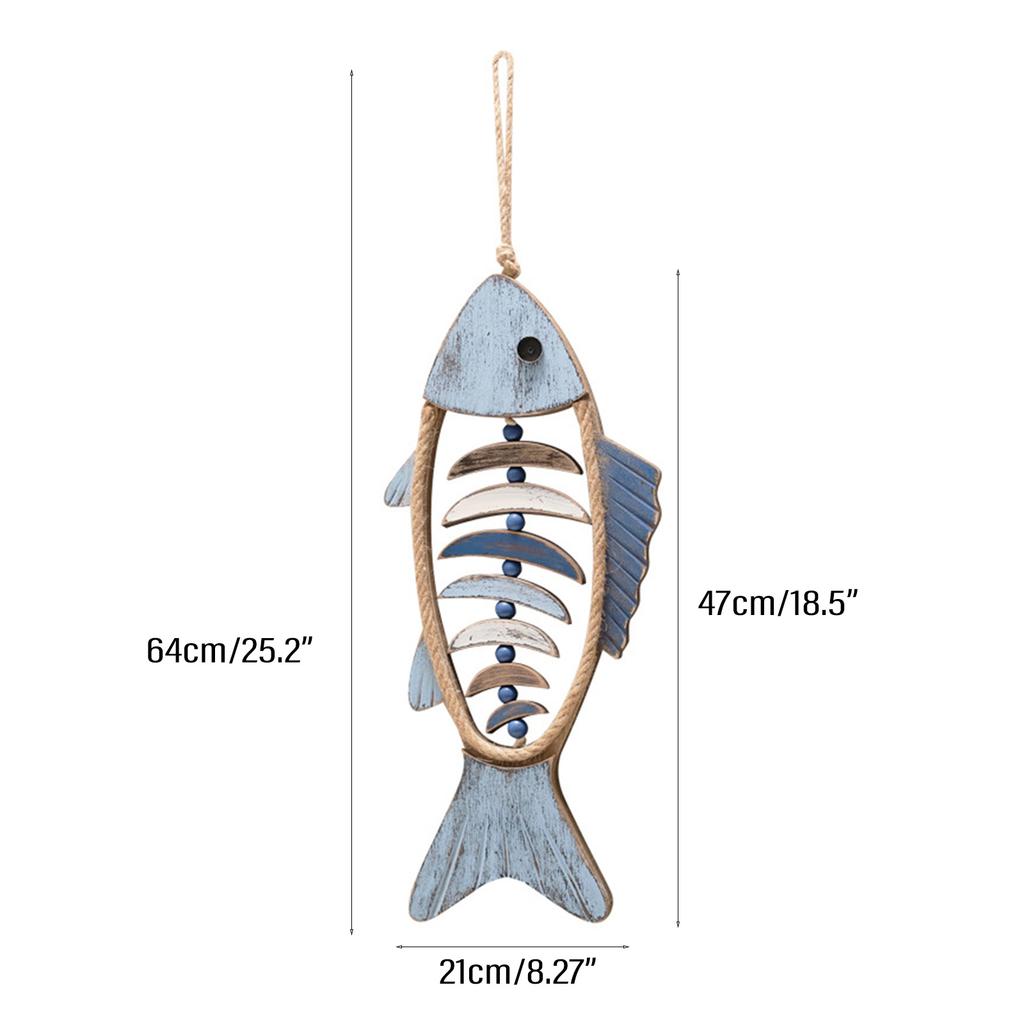 Средиземноморская рыба настенные украшения ручная резьба по дереву скульптура для гостиной спальни фермерских домов украшения дома