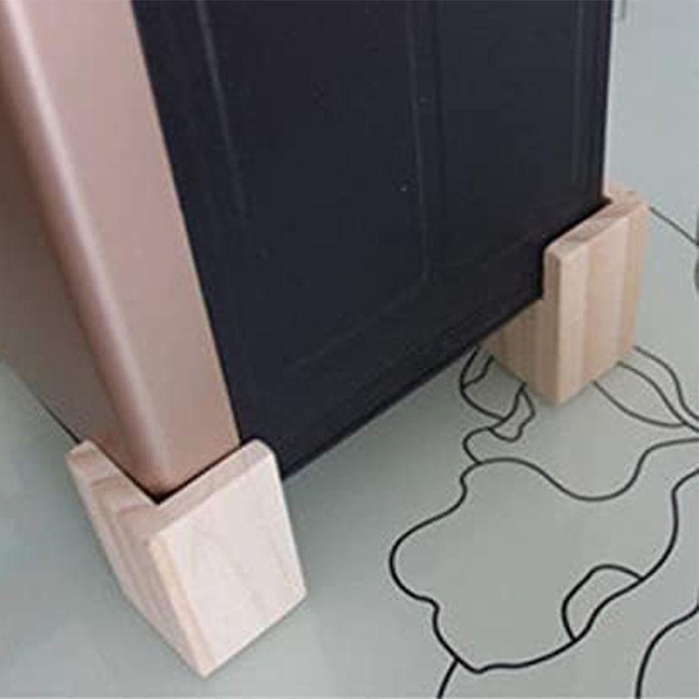 Heavy Duty Furniture Leg Lift Table Risers Bed Lifts Riser Furniture Increasing Pad  Movers