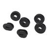 6Pcs/12pcs Replacement Rubber Gasket Motorcycle Fairing Side Cover Grommets Side Panel Fairing Washer Spacer for GS125