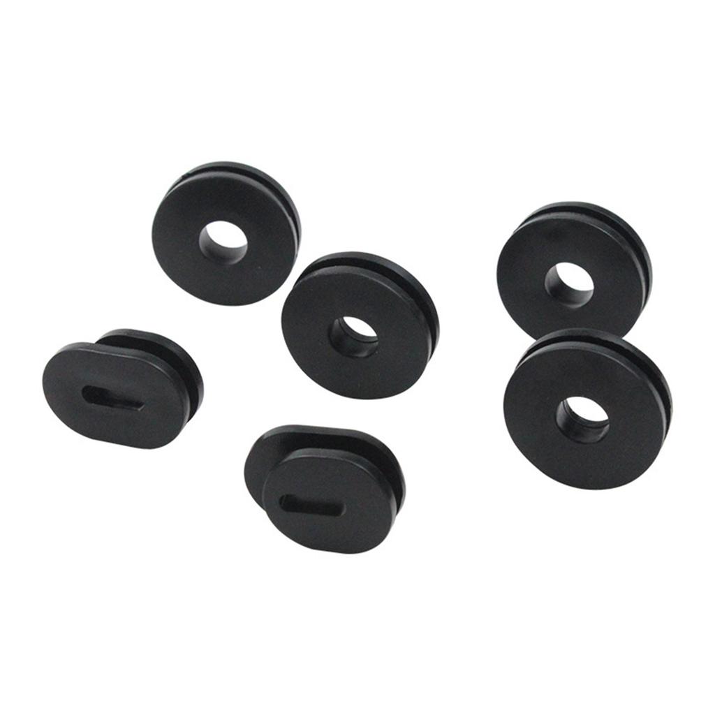 6Pcs/12pcs Replacement Rubber Gasket Motorcycle Fairing Side Cover Grommets Side Panel Fairing Washer Spacer for GS125