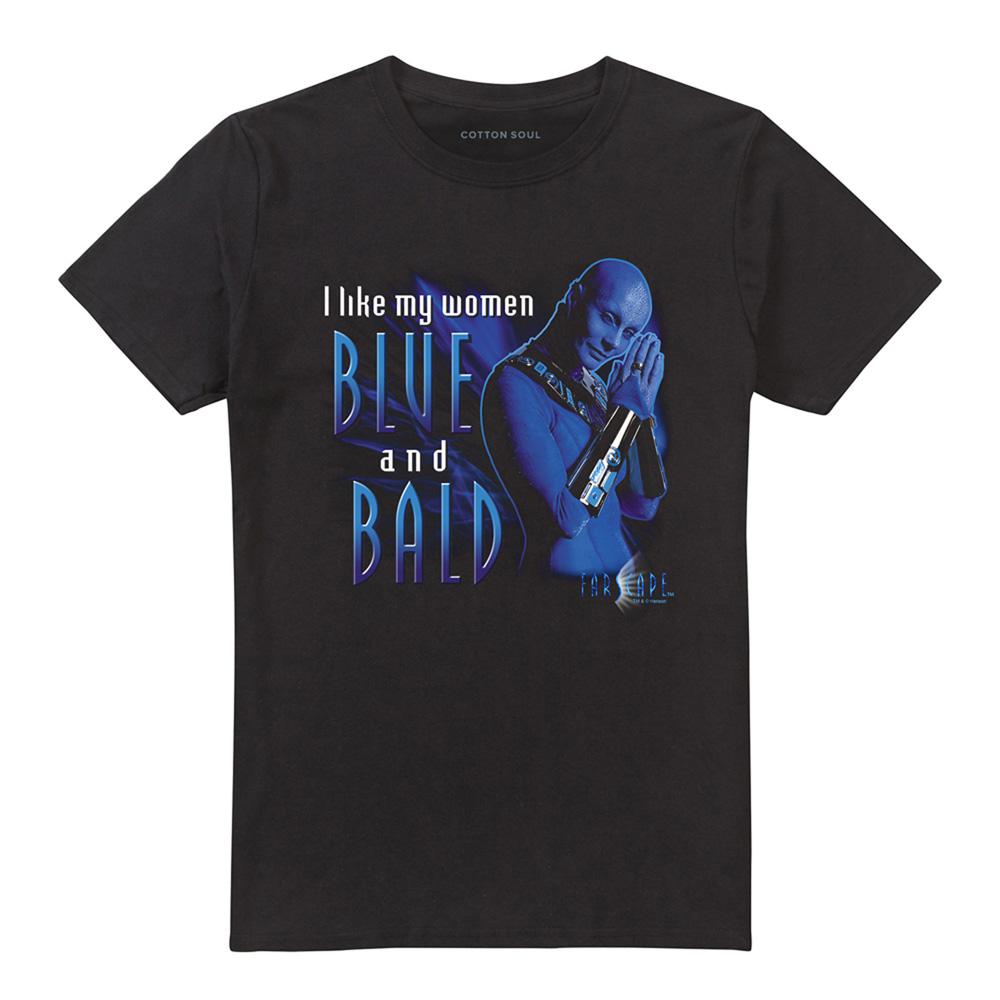 Farscape Unisex Adult Blue And Bald T-Shirt
