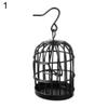 1:6 1:12 Doll House Hollow Iron Metal Bird Cage DIY Micro Landscape
