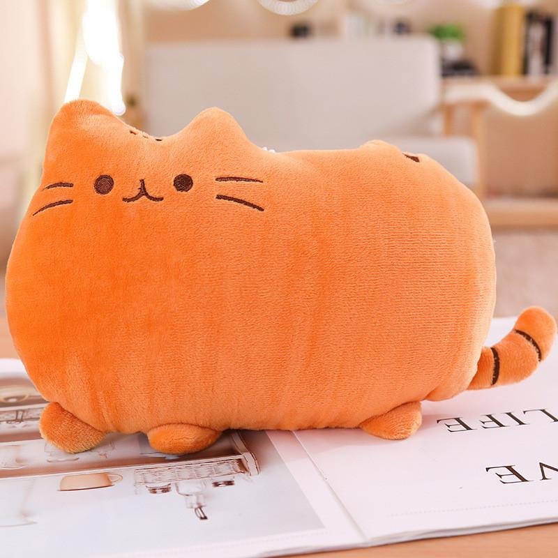 Милая Плюшевая Игрушка Кот-Печенька С Наполнителем из ПП Хлопка Для Декора Детской Комнаты