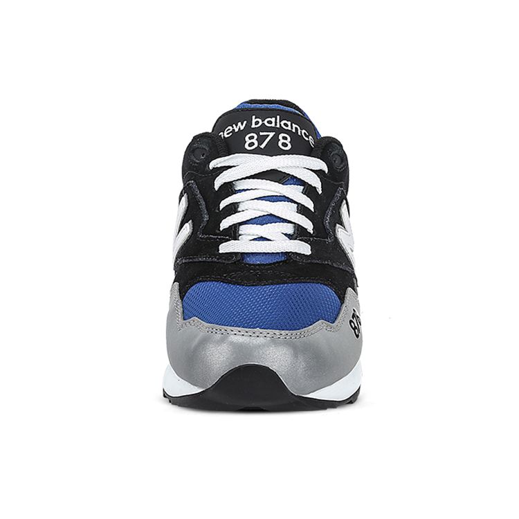 New Balance Кроссовки унисекс Nb 878 Retro с низким верхом для повседневной носки Черные Синие Серые ML878KC
