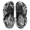 Crocs Модные уличные EVA клоги под мрамор 3 см Унисекс Черные