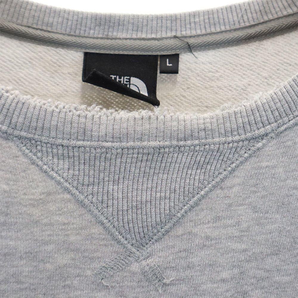 The North Face NT61802X Принт С длинным рукавом Тренировочный для улицы L серый свитшот Мужской Б/у