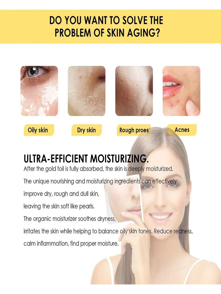 Гипоаллергенный крем для лица с коллагеном и гиалуроновой кислотой – увлажнение, укрепление, разглаживание морщин и сужение пор – подходит для всех типов кожи