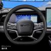 Кожаный чехол на руль автомобиля для BYD Song Plus Seal U King Sealion 6 7 Dolphin Mini Seagull Shark 2024 2025 2026 Аксессуары