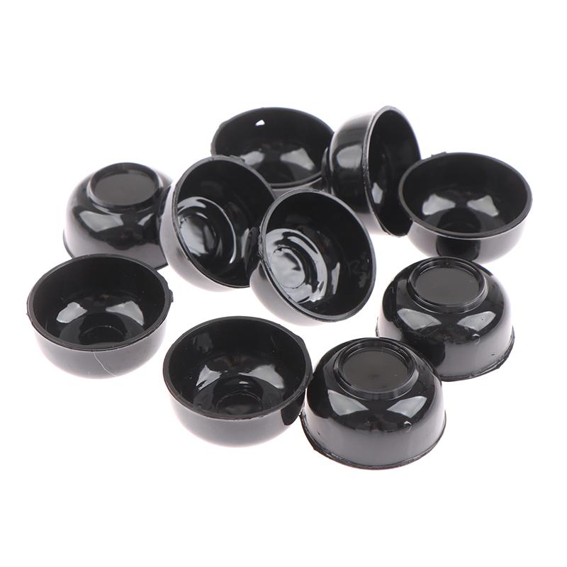 10Pcs Miniature Bowl Dish Round 1/12 Scale Doll House Kitchen Dinning Accessory