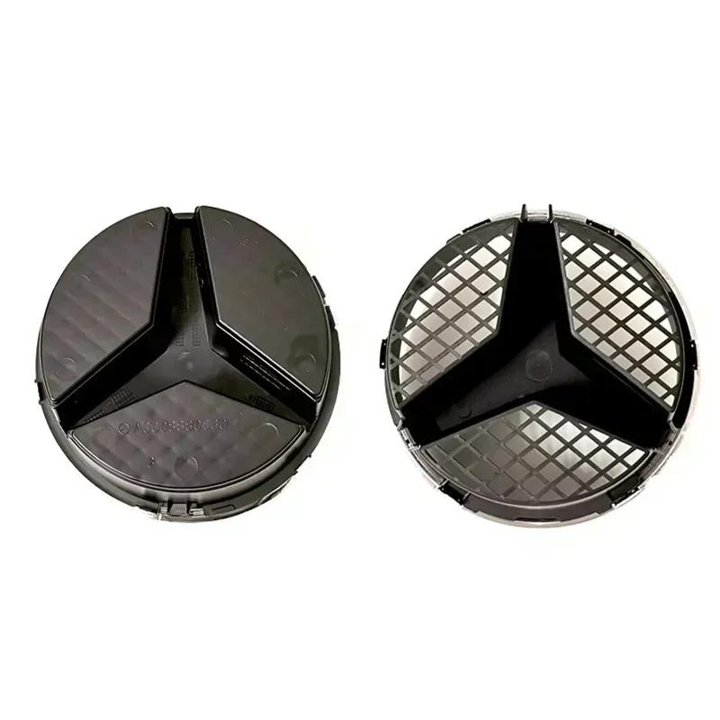3D Car Grill Emblem Star Badge Front Grill Logo For Mercedes Benz W204 W205 W213 X253 A B C E S CLA GLB GLC GLE GLS Accessories BD1 c2
