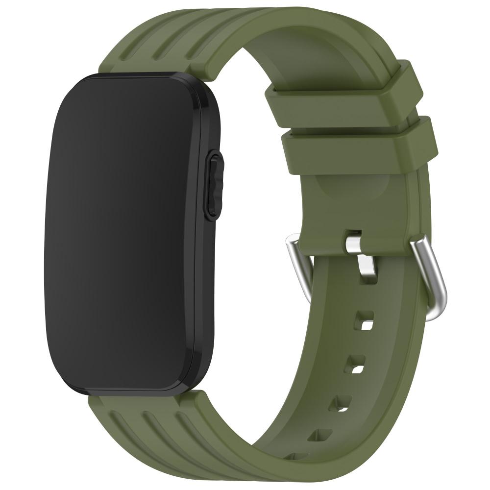 Split style pin buckle silicone watch band for Garmin CIRQA Smart Band screen free sports bracelet