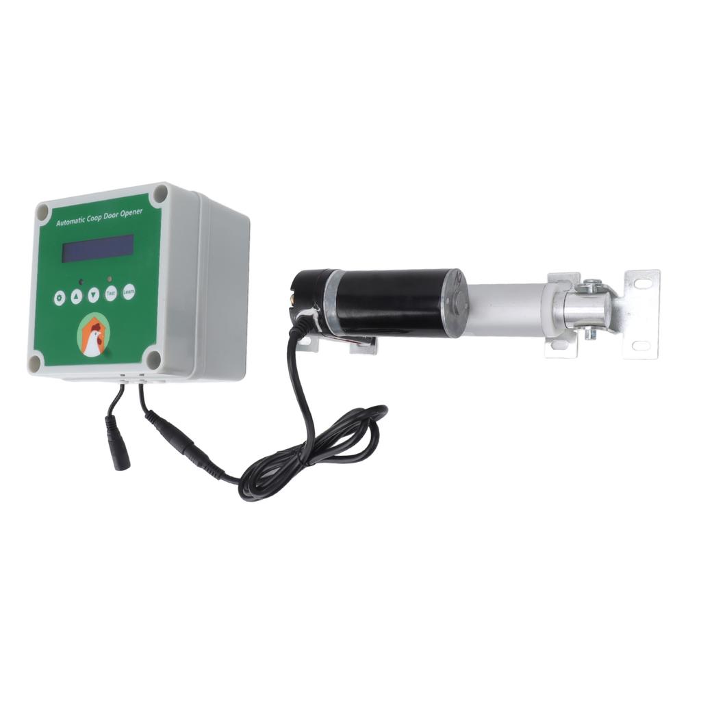 Автоматический открыватель курятника линейные приводы электрический комплект двигателя для двери птичника с подсветкой